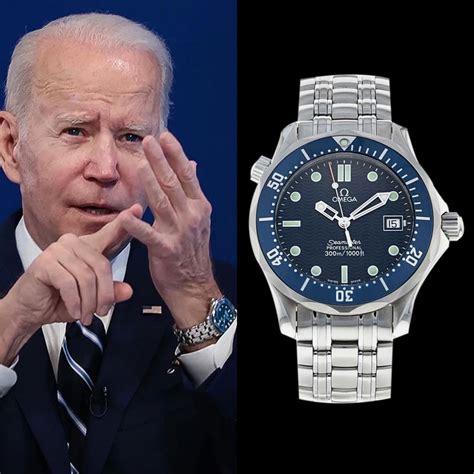 joe biden omega speedmaster|Joe Biden Watch Collection .